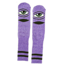 Toy Machine Toy Machine Socks Heather Sect Eye Crew (Purple Heather)