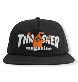 Thrasher Thrasher Hat X Toy Machine Sect Snapback (Black)