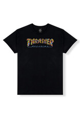 Thrasher Thrasher Tee Mens Smile By Spanky S/S (Black)