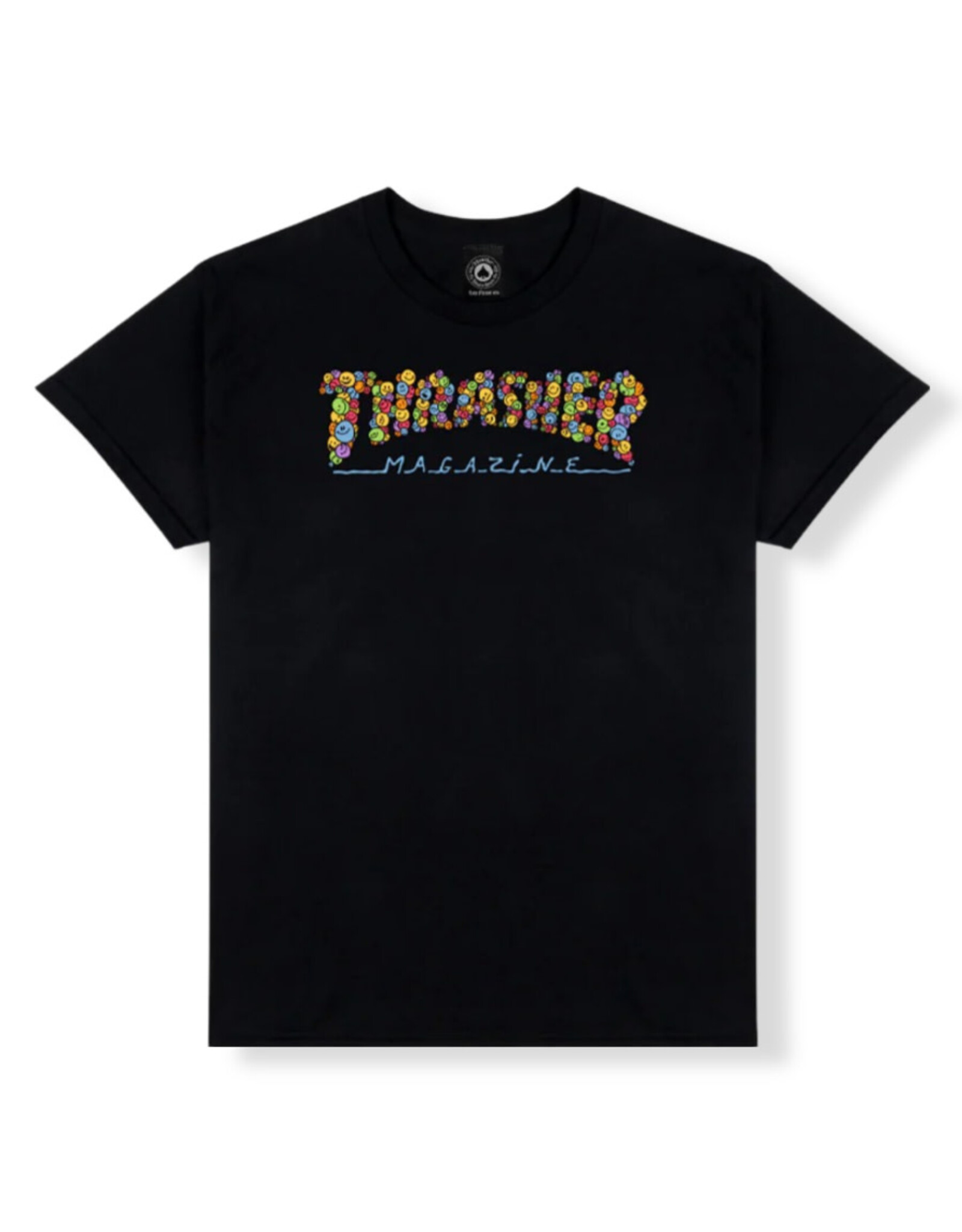 Thrasher Thrasher Tee Mens Smile By Spanky S/S (Black)