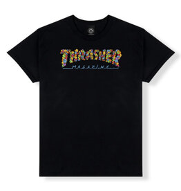 Thrasher Thrasher Tee Mens Smile By Spanky S/S (Black)