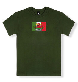 Thrasher Thrasher Tee X Toy Machine Mens Hecho S/S (Forest Green)