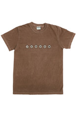 Jenkem Tee 6 Star S/S (Burgundy)