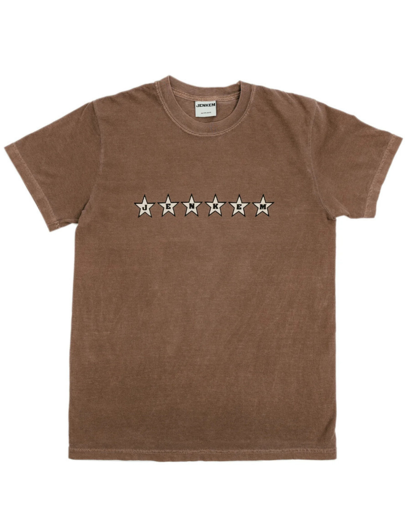 Jenkem Tee 6 Star S/S (Burgundy)