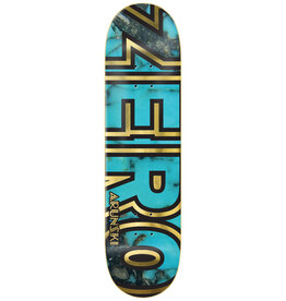 Zero Skateboards Zero Deck Adam Arunski Turquoise Bold (8.25)