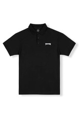 Thrasher Thrasher Tee Polo Mens Embroid S/S (Black)