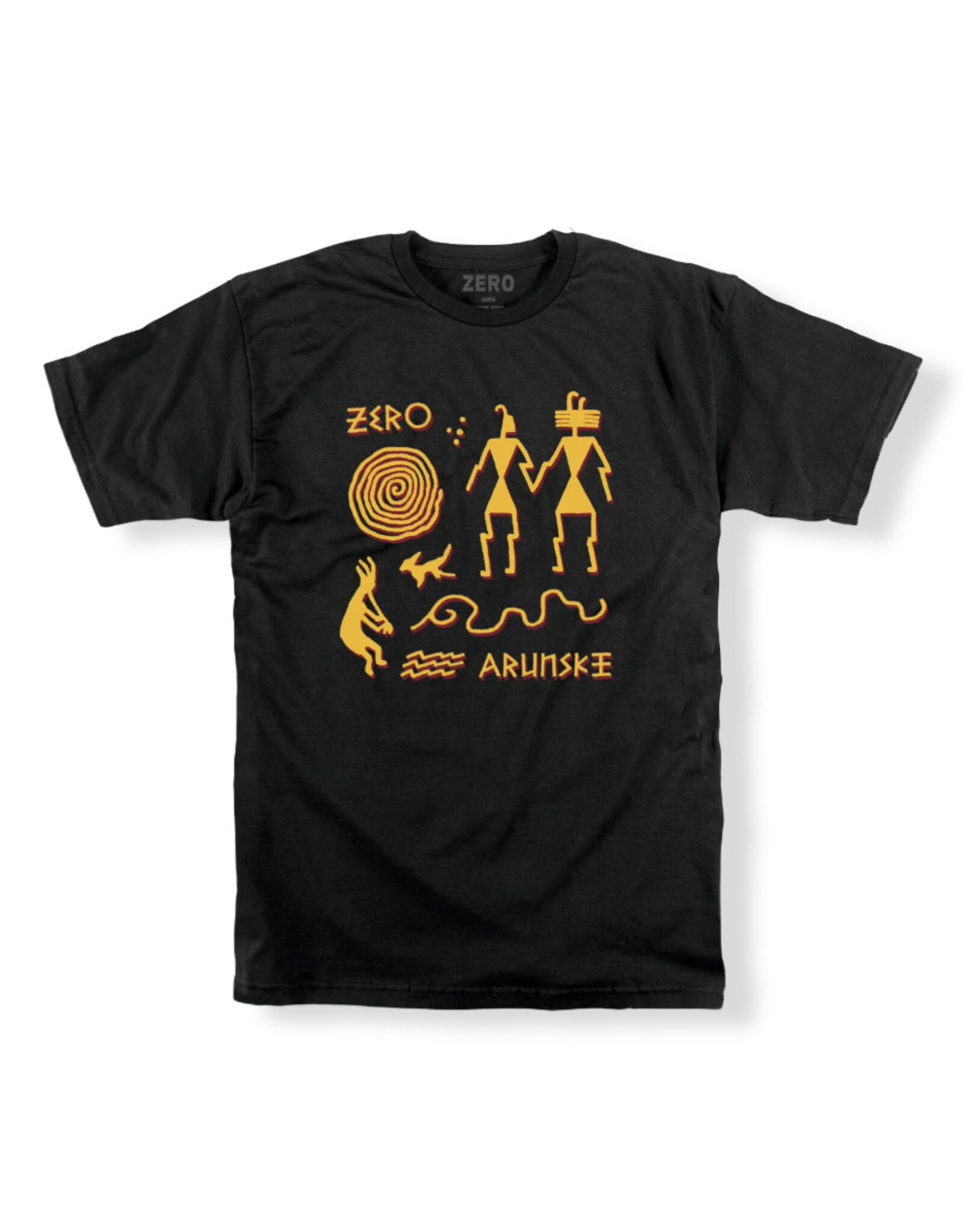 Zero Skateboards Zero Tee Wedge People S/S (Black)