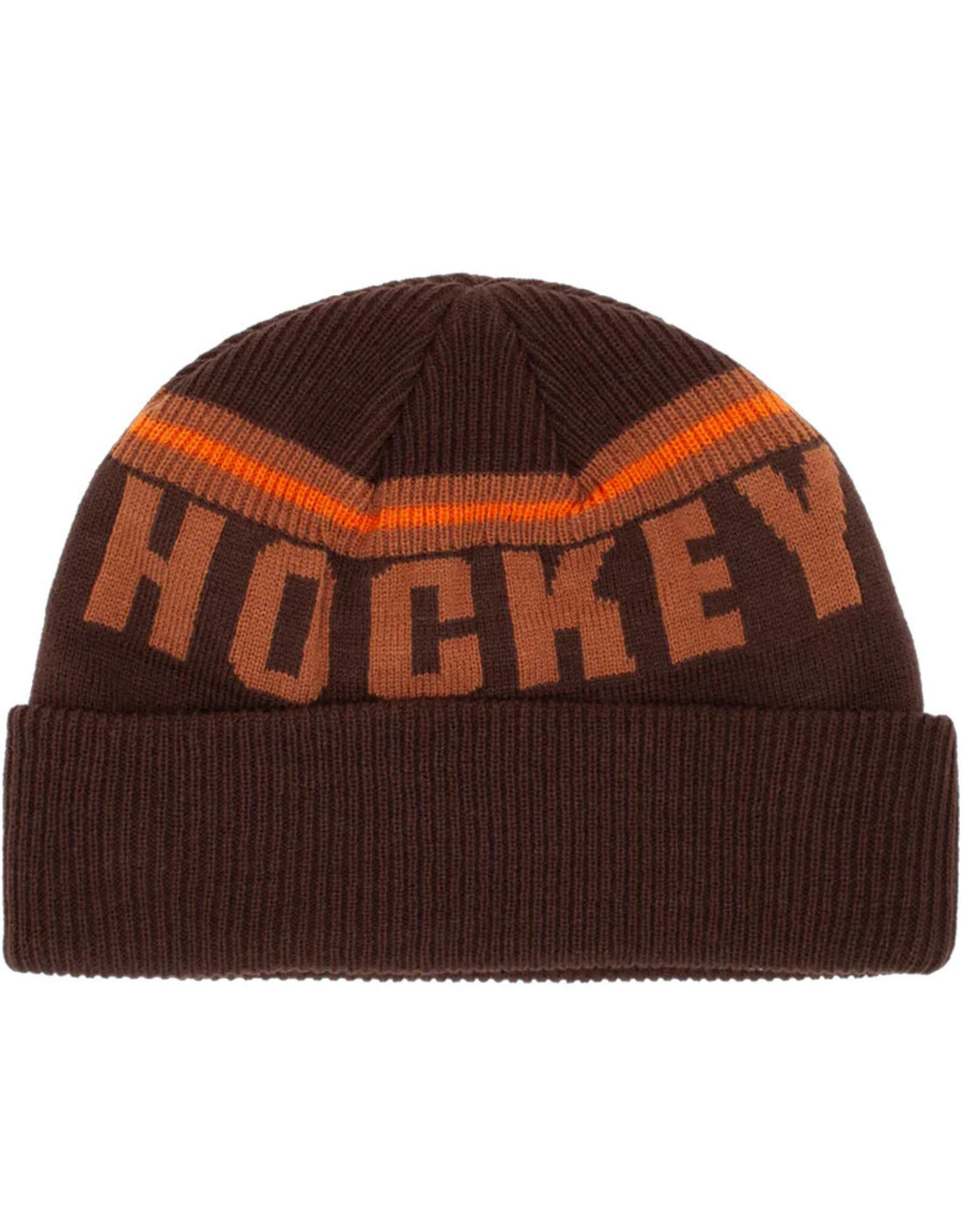 Hockey Hockey Beanie Friendly Cuff (Brown)