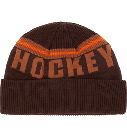 Hockey Hockey Beanie Friendly Cuff (Brown)