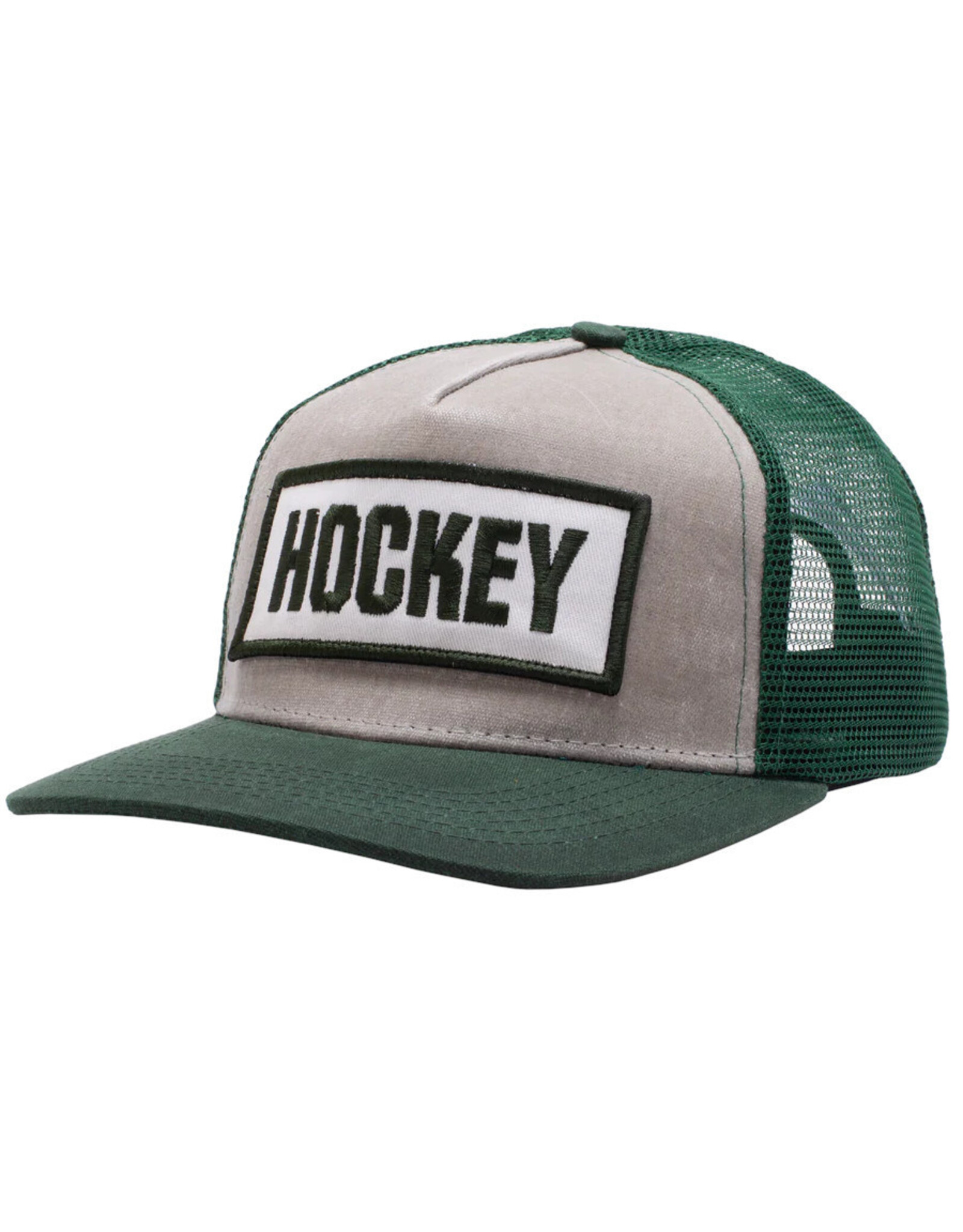 Hockey Hockey Hat Truck Stop Snapback (Green)