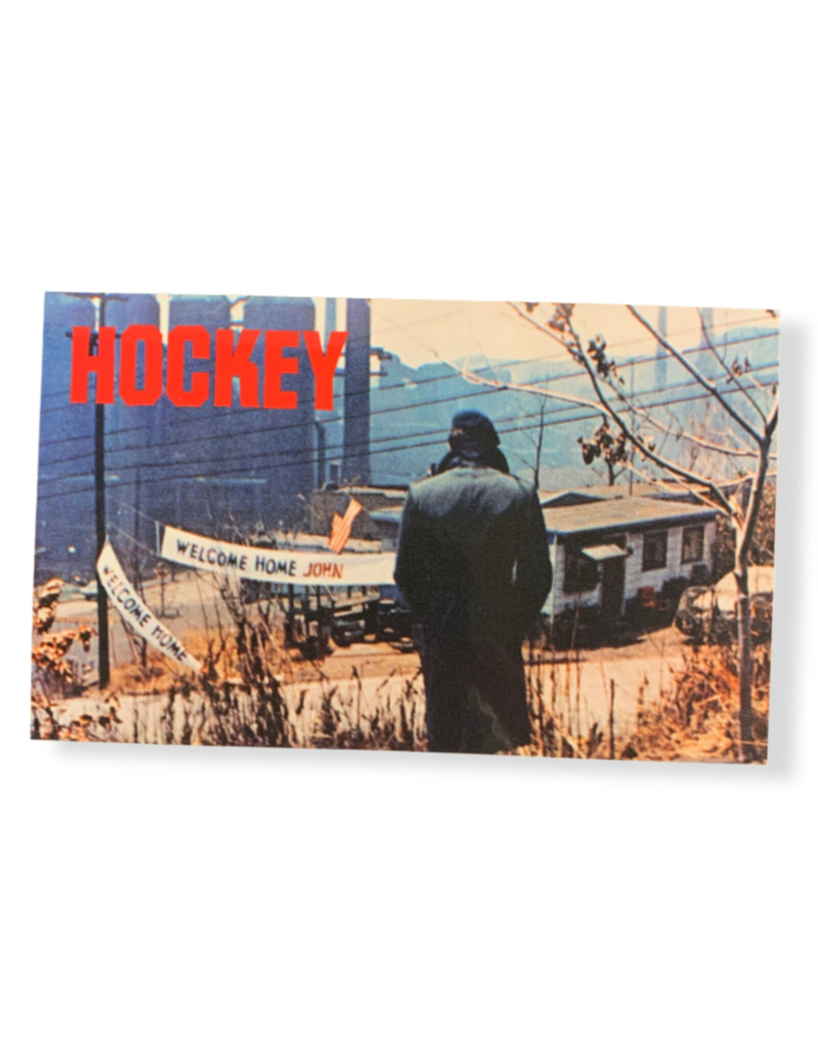 Hockey Hockey Sticker HO 24 Welcome Home