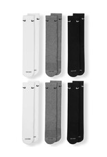 Nike SB Nike SB Socks Everyday Plus Cushioned Training Crew Black/Grey/White Large (6-Pack)