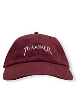 Thrasher Thrasher Hat New Religion Old Timer Strapback (Maroon)