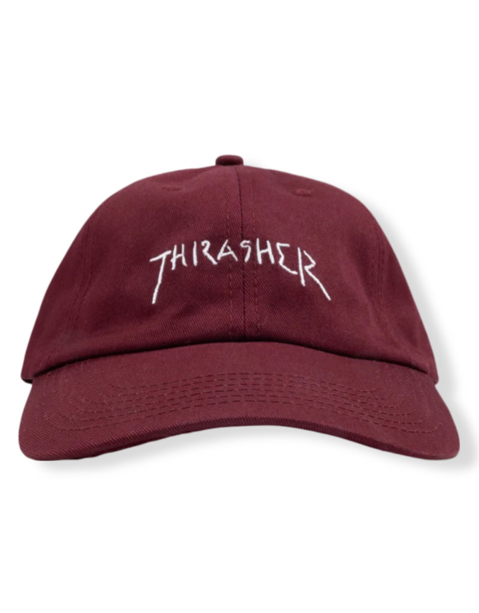 Thrasher Thrasher Hat New Religion Old Timer Strapback (Maroon)