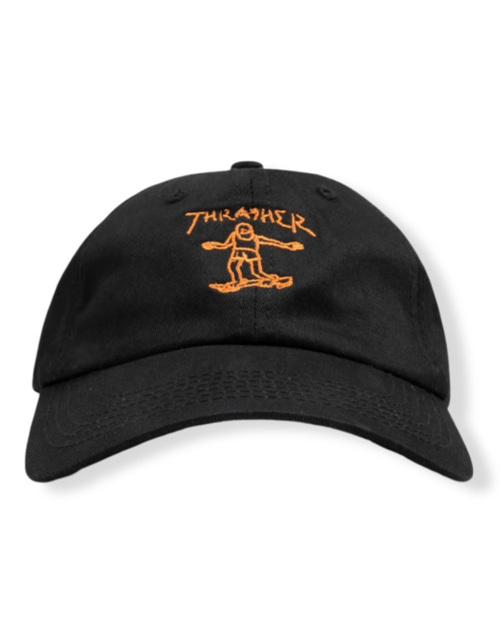 Thrasher Thrasher Hat Gonz Old Timer Strapback (Black/Orange)