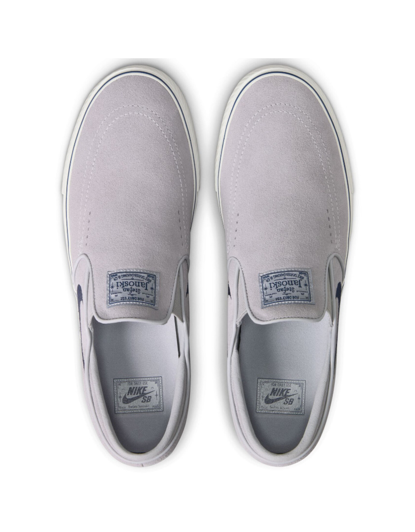 Nike SB Nike SB Shoe Zoom Stefan Janoski OG Plus Slip (Wolf Grey/Navy)