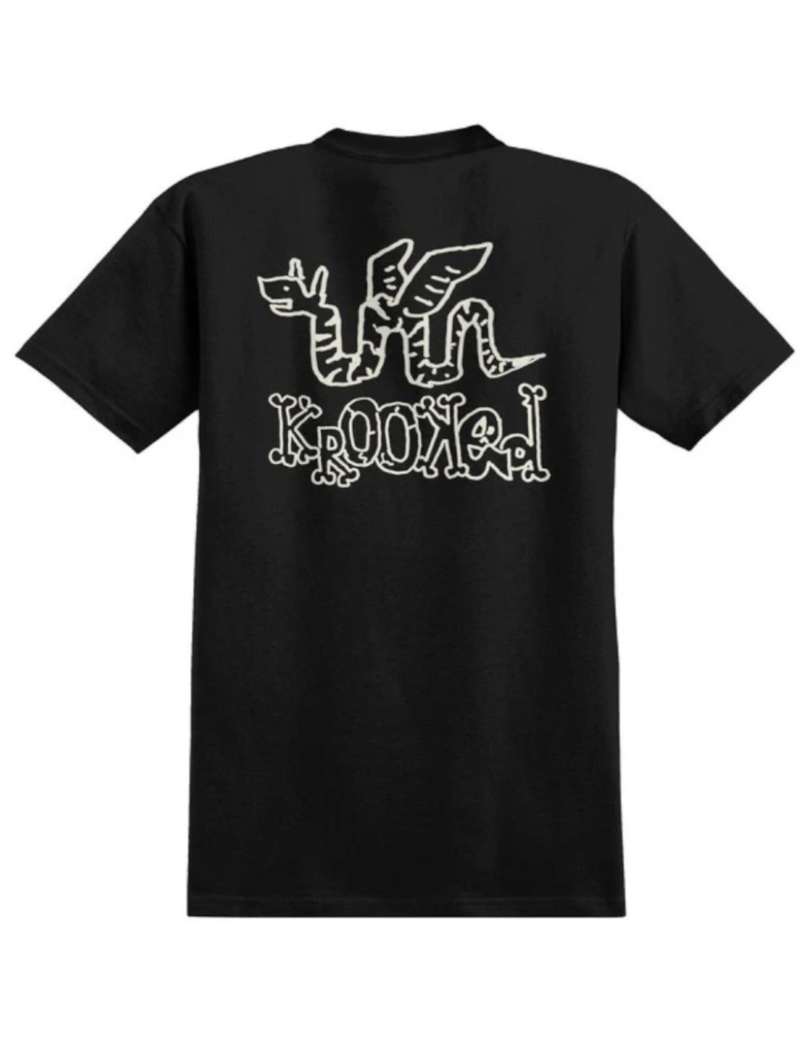 Krooked Krooked Tee No Monster S/S (Black)