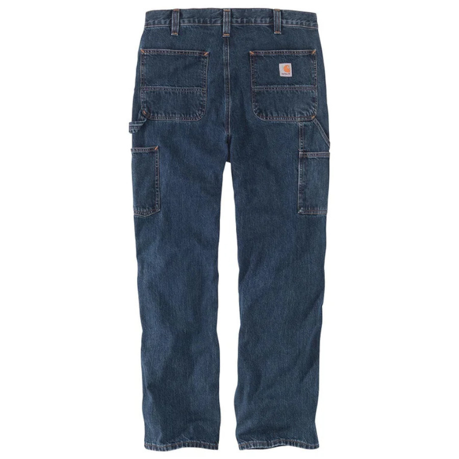 パンツ Double front effect denim pants パンツ Double front effect denim pants New Arrival 【KEY