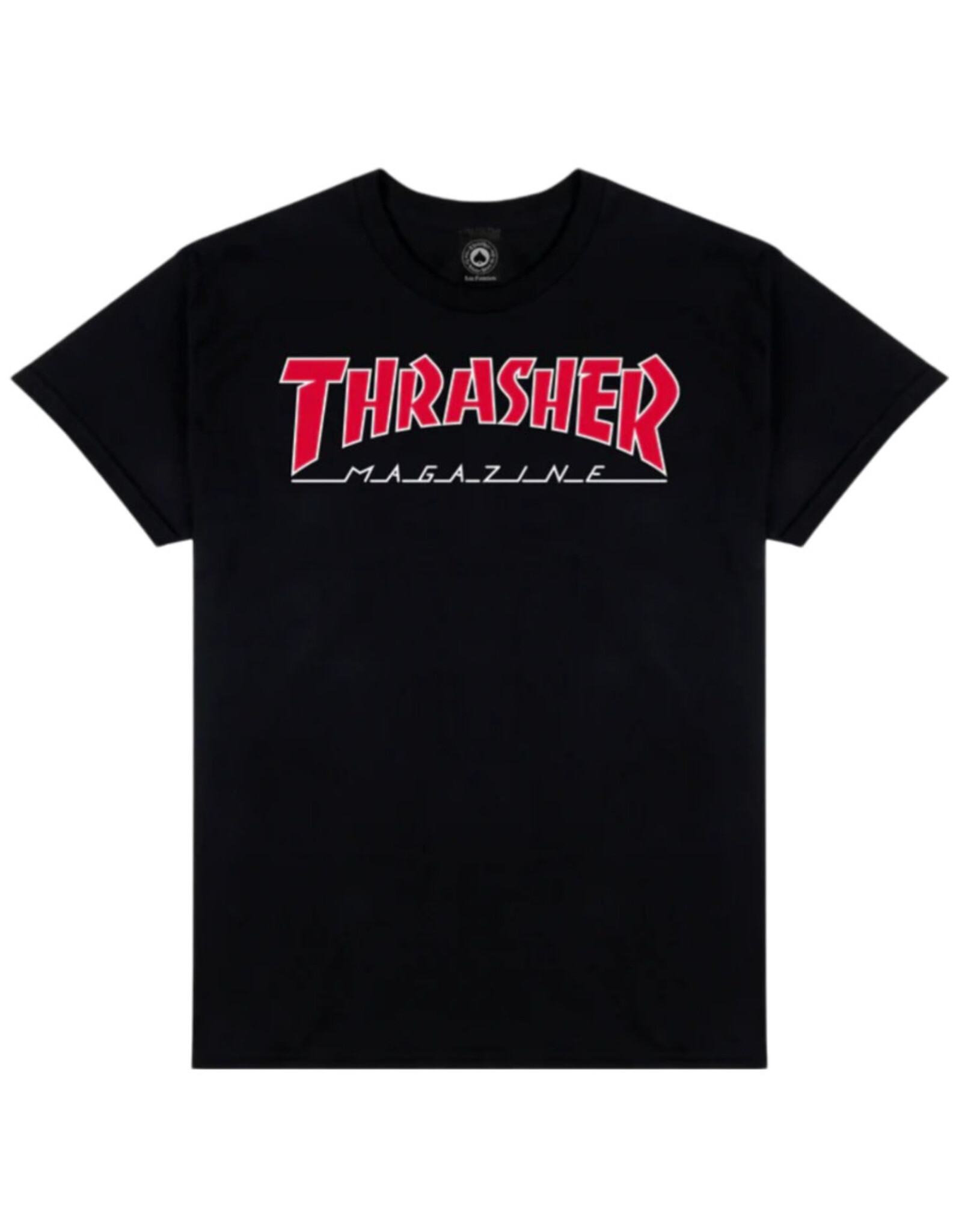 Thrasher Thrasher Tee Mens Outlined S/S (Black)