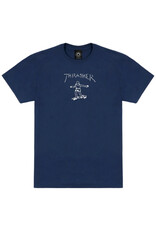 Thrasher Thrasher Tee Mens Gonz S/S (Navy/White)
