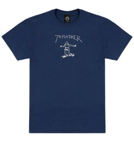 Thrasher Thrasher Tee Mens Gonz S/S (Navy/White)