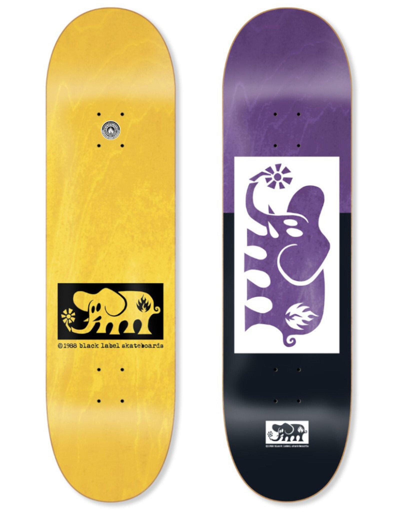 【逸品】 Black Label Deck Team Elephant Blockout (8.25) - Stix SGV デッキ
