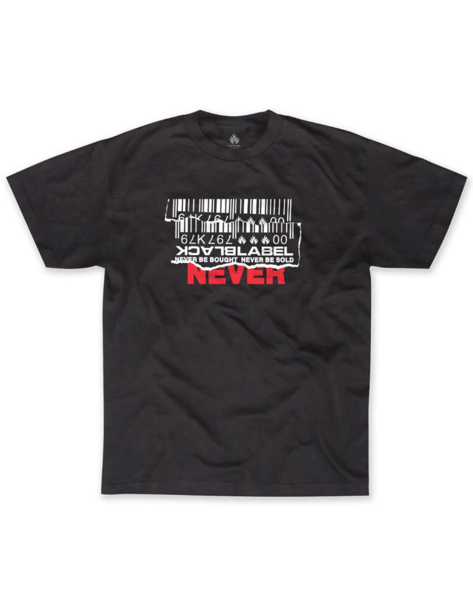 Black Label Black Label Tee Never S/S (Black)