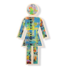 Girl Girl Sticker Modernica Lance Mountain