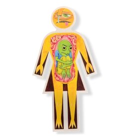 Girl Girl Sticker Modernica Ed Templeton