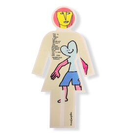 Girl Girl Sticker Modernica Mark Gonzales
