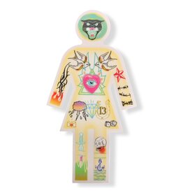 Girl Girl Sticker Modernica Natas Kaupas