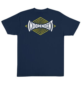 Independent Independent Tee Vertigo Span Heavyweight S/S (Navy)