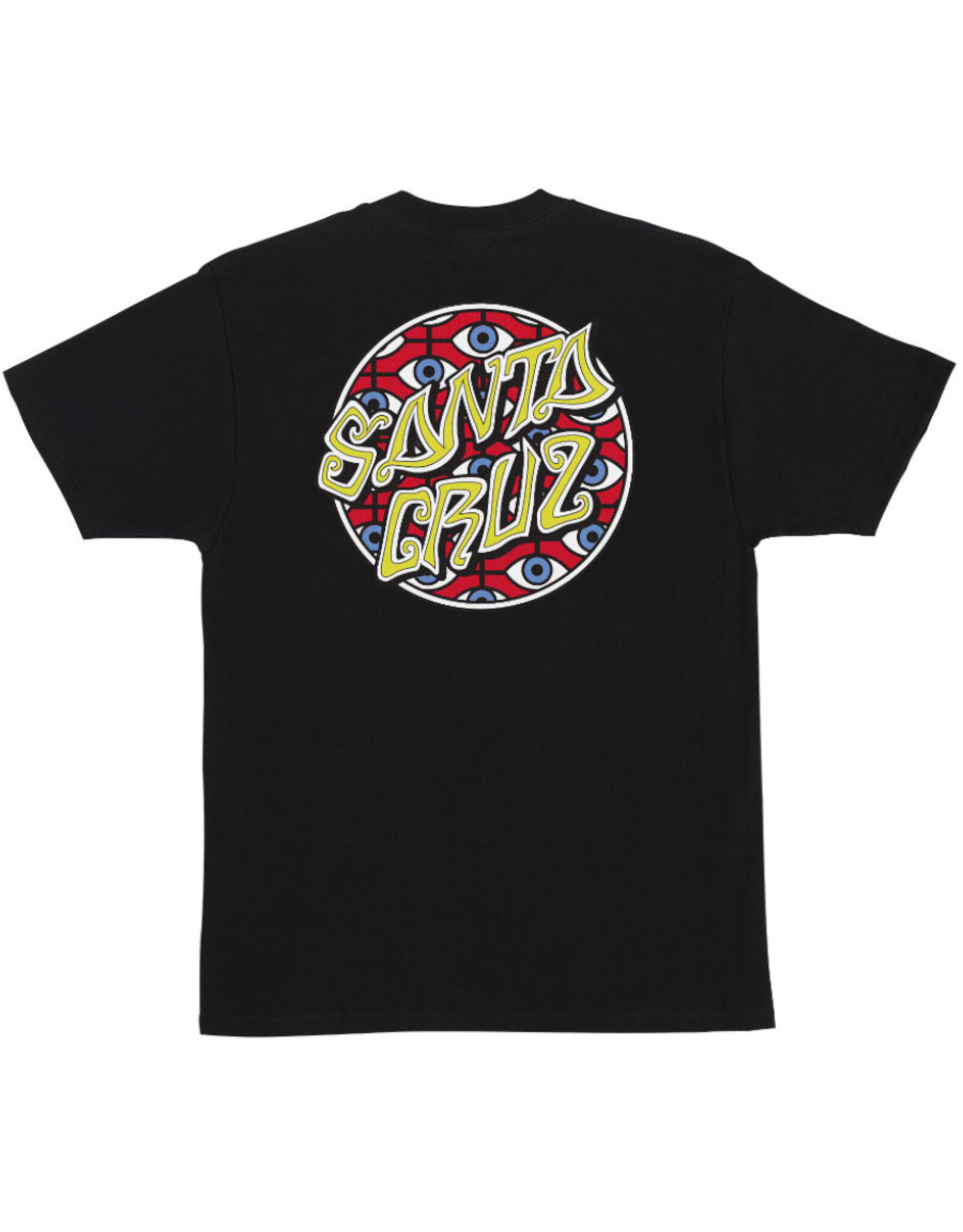 Santa Cruz Santa Cruz Tee Salba Eyes Dot Heavyweight S/S (Black)