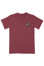Santa Cruz Santa Cruz Tee Salba Eyes Dot Heavyweight S/S (Heather Cardinal)