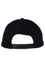 Santa Cruz Santa Cruz Hat Flame Ringed Dot Unstructured Snapback (Black)