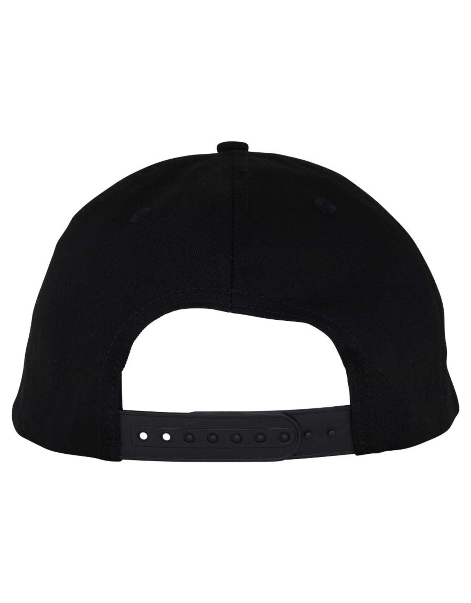 Santa Cruz Santa Cruz Hat Flame Ringed Dot Unstructured Snapback (Black)