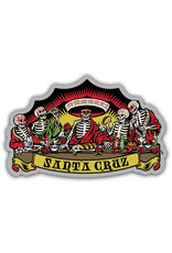 Santa Cruz Santa Cruz Sticker Guzman Dead Diners (4.25 Inches)