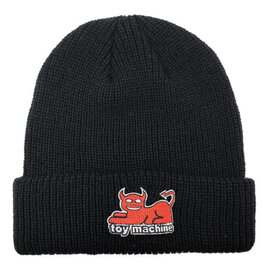 Toy Machine Toy Machine Beanie Devil Cat Cuff (Black)