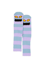 Toy Machine Toy Machine Socks Monster Big Stripe Crew (Lavender/Blue)
