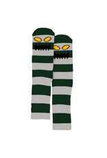 Toy Machine Toy Machine Socks Monster Big Stripe Crew (Forest/Grey)