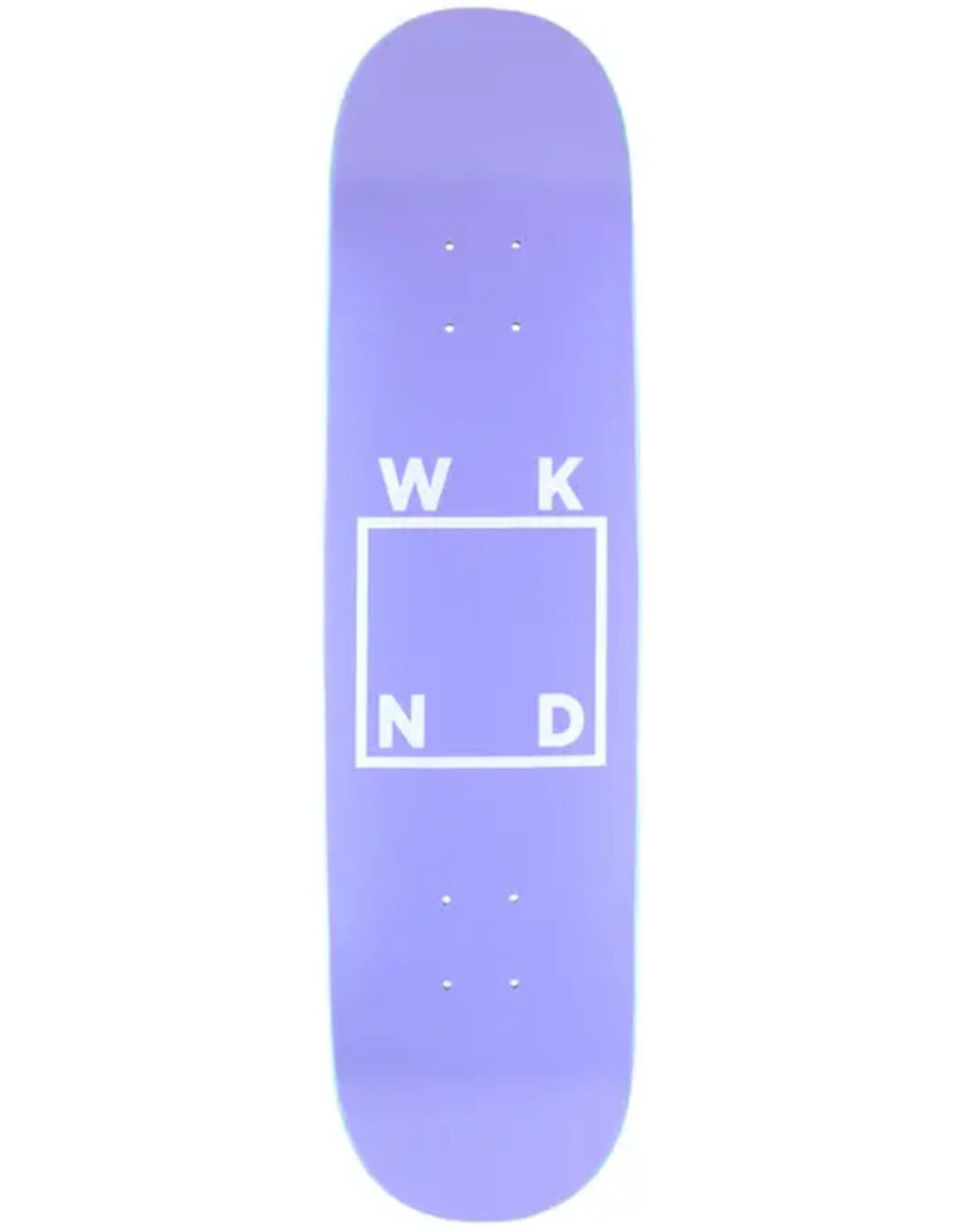 Wknd Skateboards Wknd Deck Team Logo Purple WB (7.75)