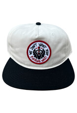 Lovesick Lovesick Hat Fuck War 5 Panel Snapback (White/Black)