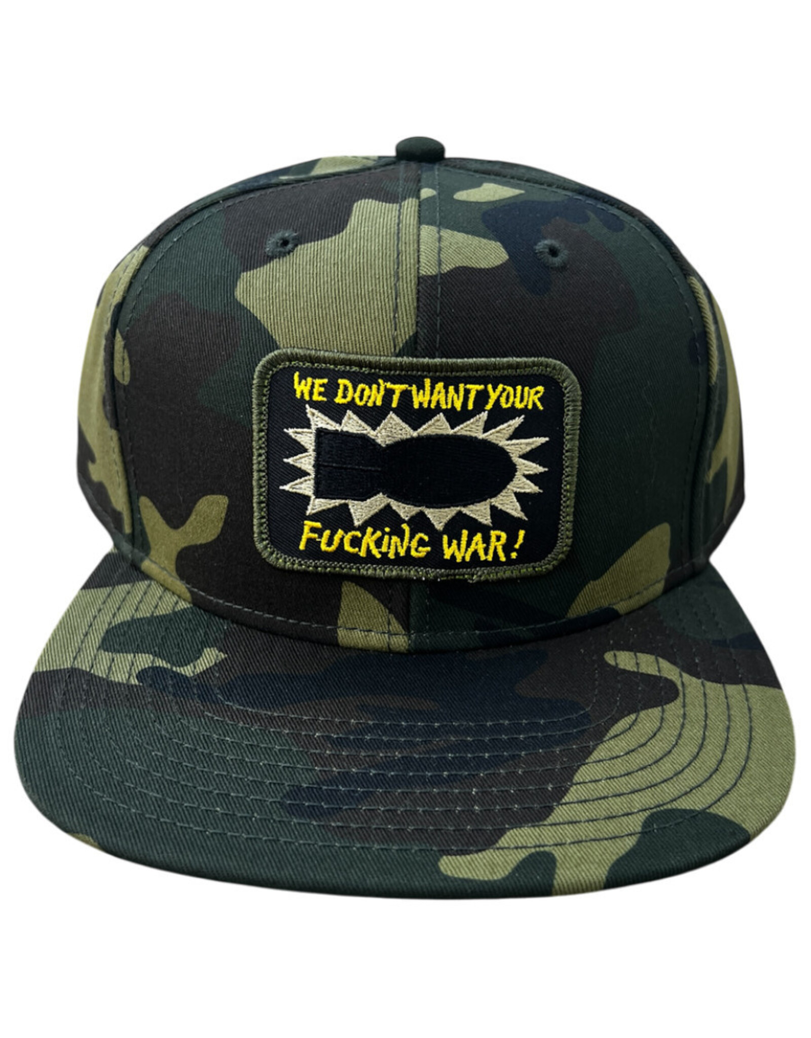 Lovesick Lovesick Hat Fuck War 6 Panel Snapback (Camo)