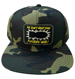 Lovesick Lovesick Hat Fuck War 6 Panel Snapback (Camo)