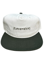 Lovesick Lovesick Hat Logo 5 Panel Snapback (Cream/Olive)
