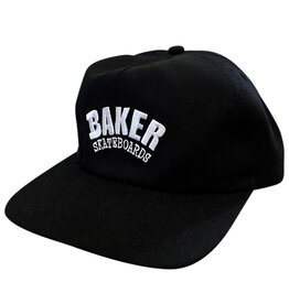 Baker Baker Hat Arch Logo Snapback (Black)