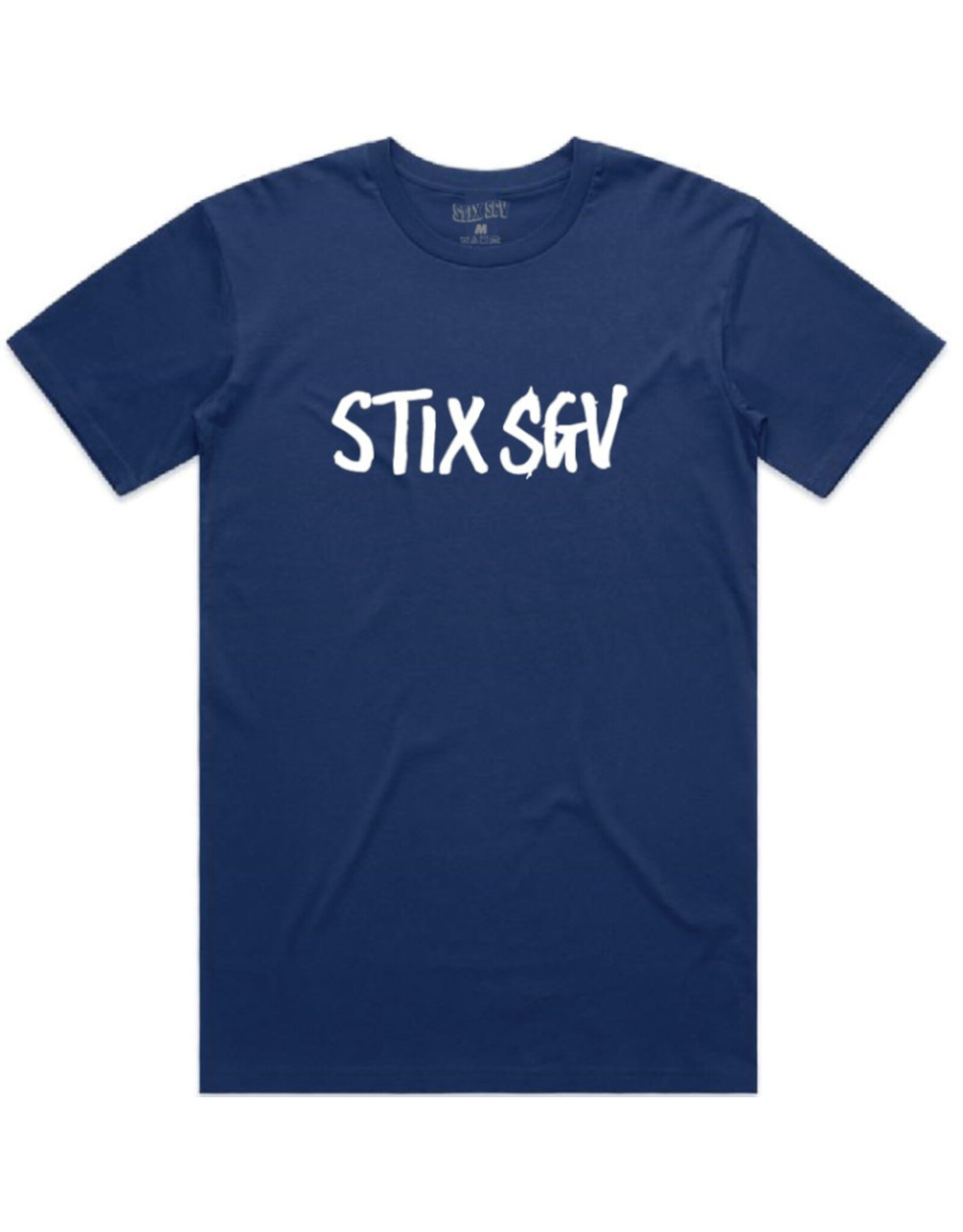Stix SGV Stix SGV Tee Logo Fos Font Premium S/S (Cobalt/White)