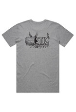 Stix SGV Stix SGV Tee Todd Francis Pigeons Premium S/S (Athletic Heather/Black)