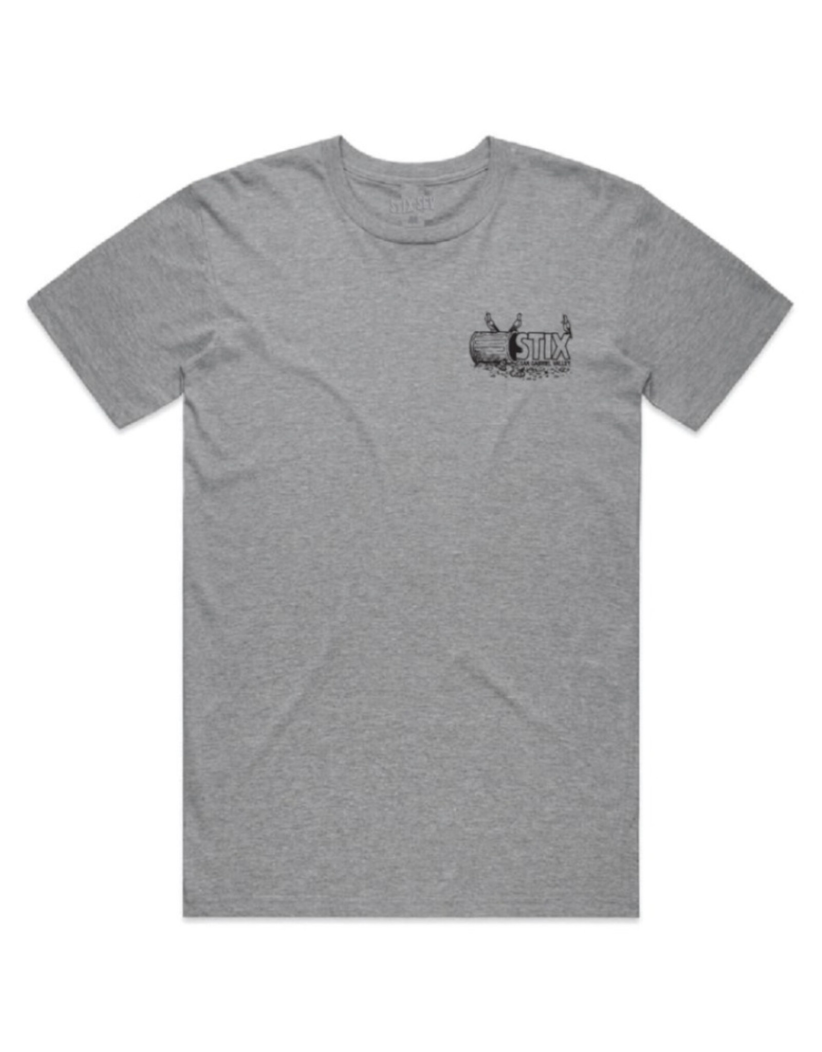 Stix SGV Stix SGV Tee Todd Francis Pigeons Premium S/S (Athletic Heather/Black)