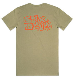 Stix SGV Stix SGV Tee Lucero Flame Premium S/S (Safari/Fire Orange)